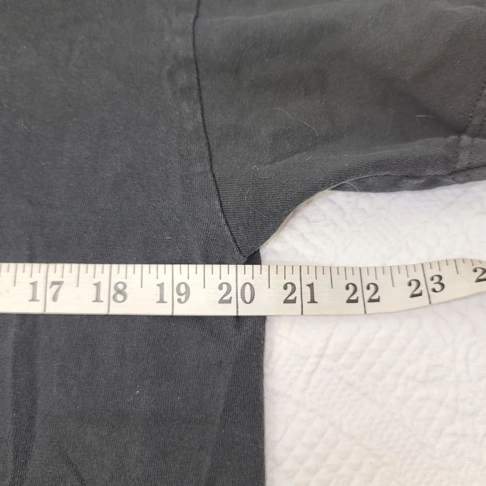 3/625. Alstyle Short Sleeve T-Shirt Black Sz L - Picture 3 of 8